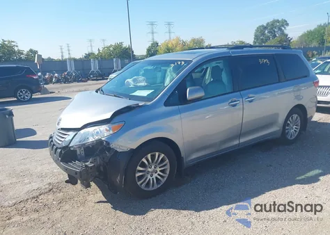 2017 Toyota Sienna Xle 8 Passenger из США, поврежденный, VIN 5TDYZ3DC3HS876505